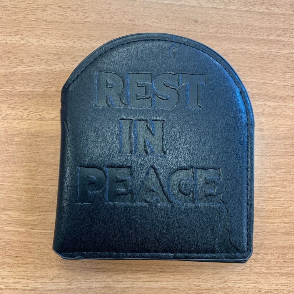Love Pain & Stitches Rest In Peace Wallet